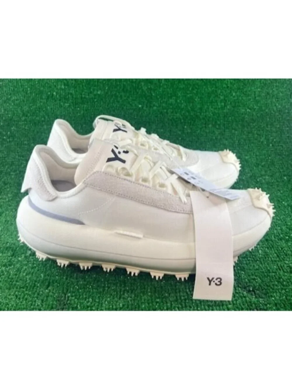 Men's Adidas Y-3 MAKURA Yohji Yamamoto Off White Core Sneakers FZ6389 Size 10.5